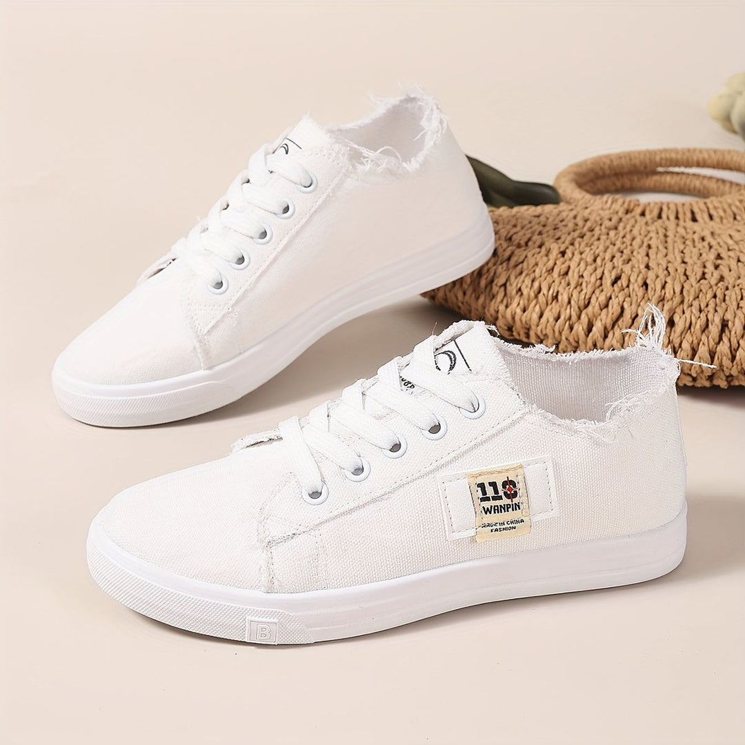 Levoire | Loisirs Tissu Chaussures Femme, Basse Chaussures De Skate À Lacets