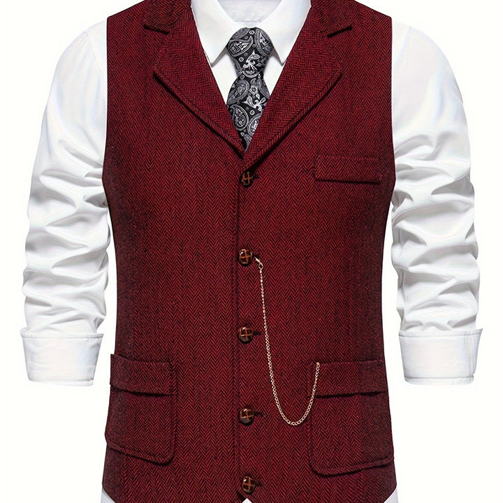 Levoire | Gilet Rétro Avec Motifs Marins