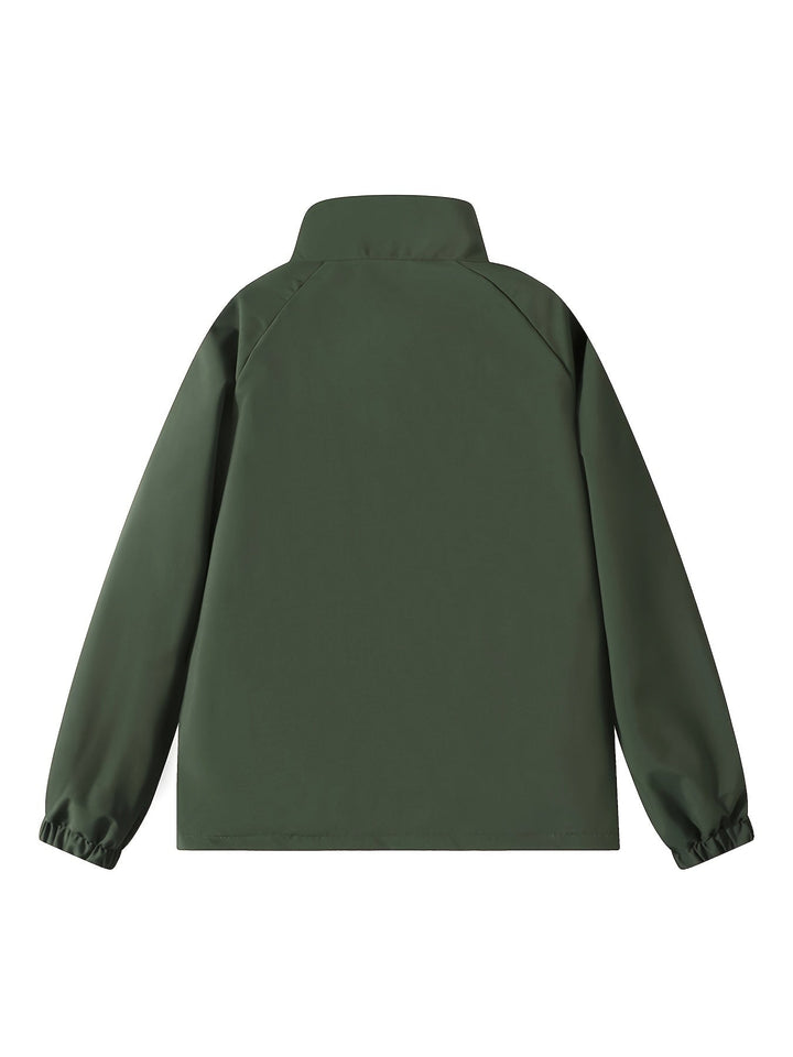 Levoire | Veste Homme Noire Avec Col Montant