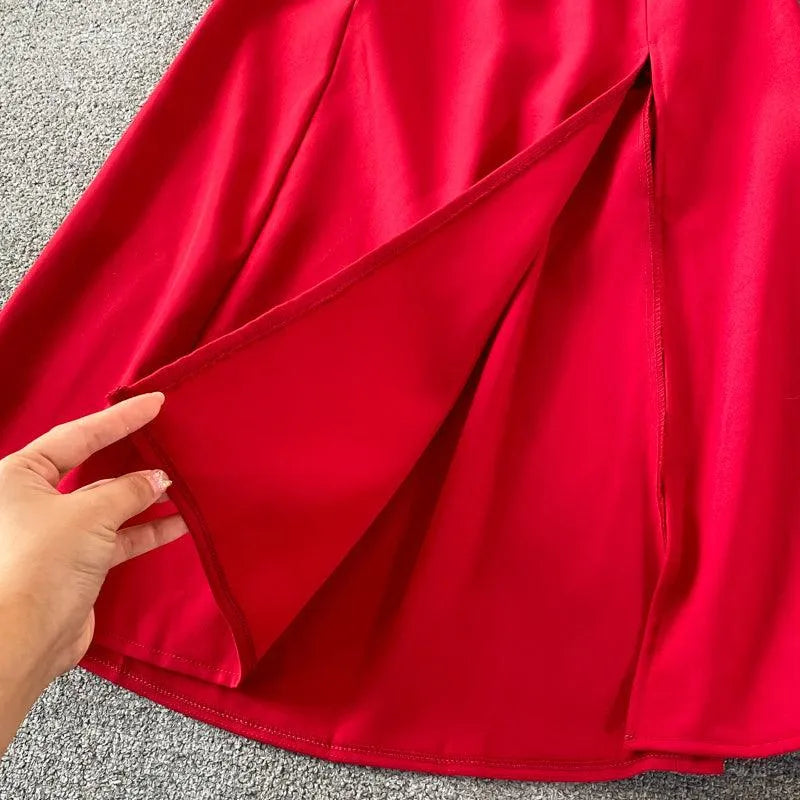 Levoire | Robe longue avec décolleté carré