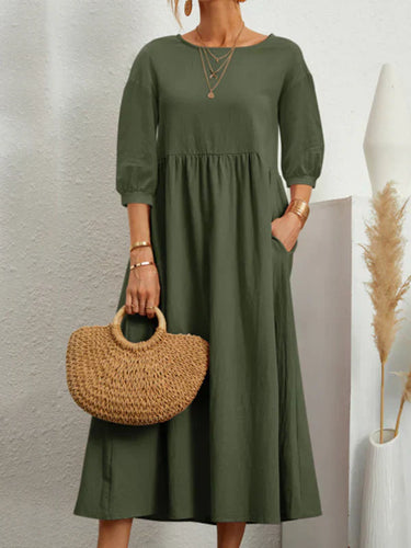 Levoire | Robe D'Été À Manches Ballons