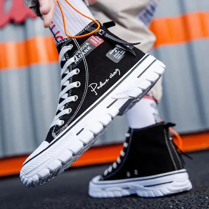 Levoire | Chaussures à talons pour hommes – Style urbain et confort décontracté