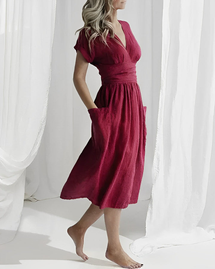 Levoire | Robe en lin élégante