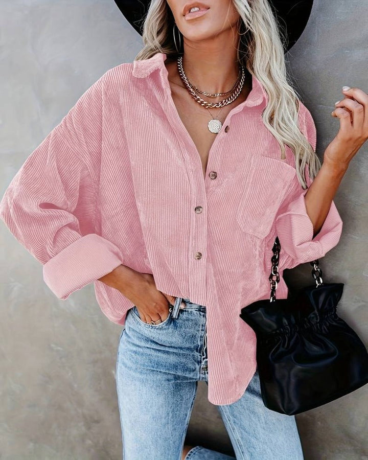 Levoire | T-Shirt En Velours Vintage Rose clair