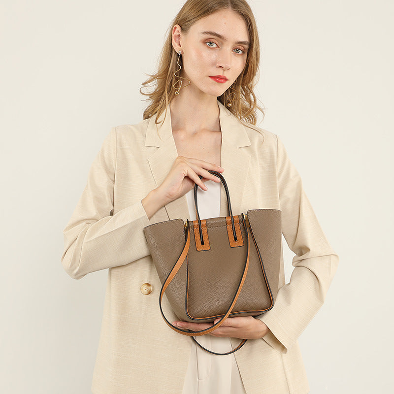 Levoire | Tous Les Sacs De Travail En Cuir Non Combinables Avec Bloc De Couleur