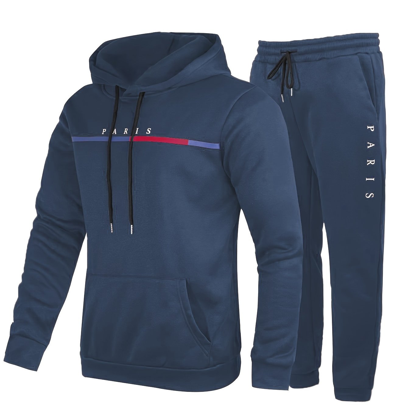 Levoire | 2 Pièces Costume Homme Paris Imprimé Meri bleu