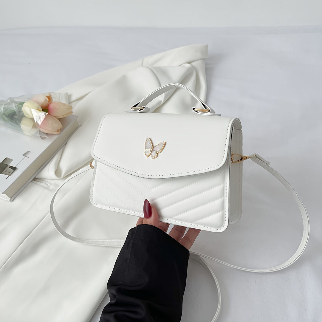 Levoire | Sac À Épaule Et Sac Bandoulière Uni Élégant Bianco