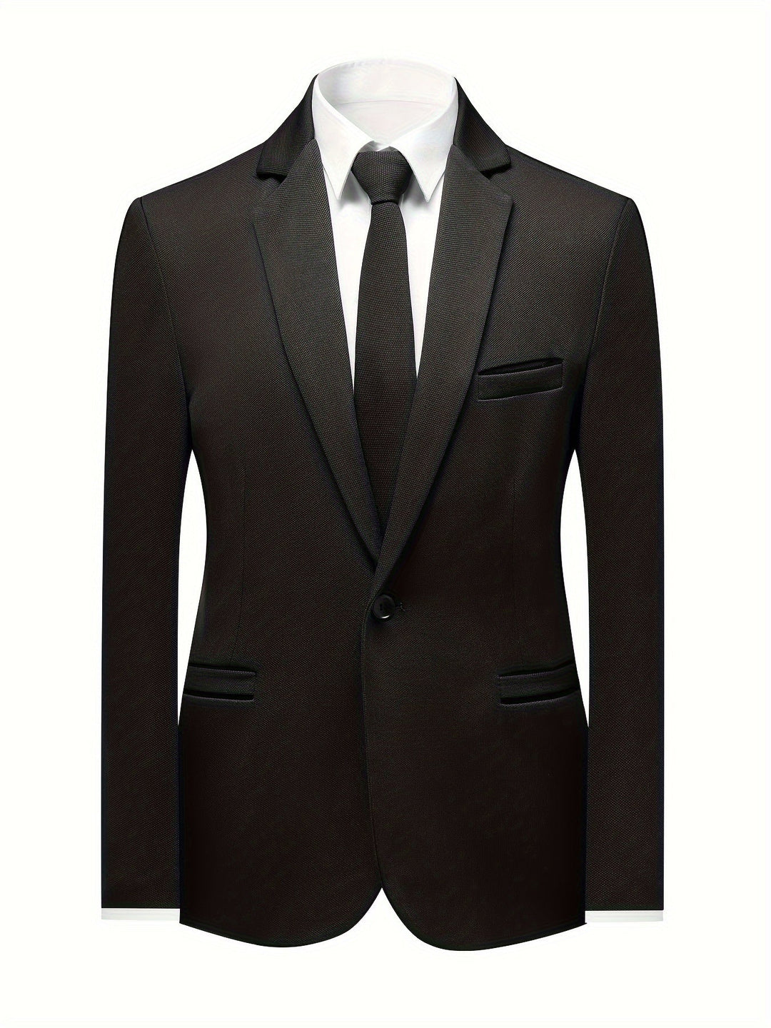 Levoire | Veste De Costume Pour Homme Unie & Cravate