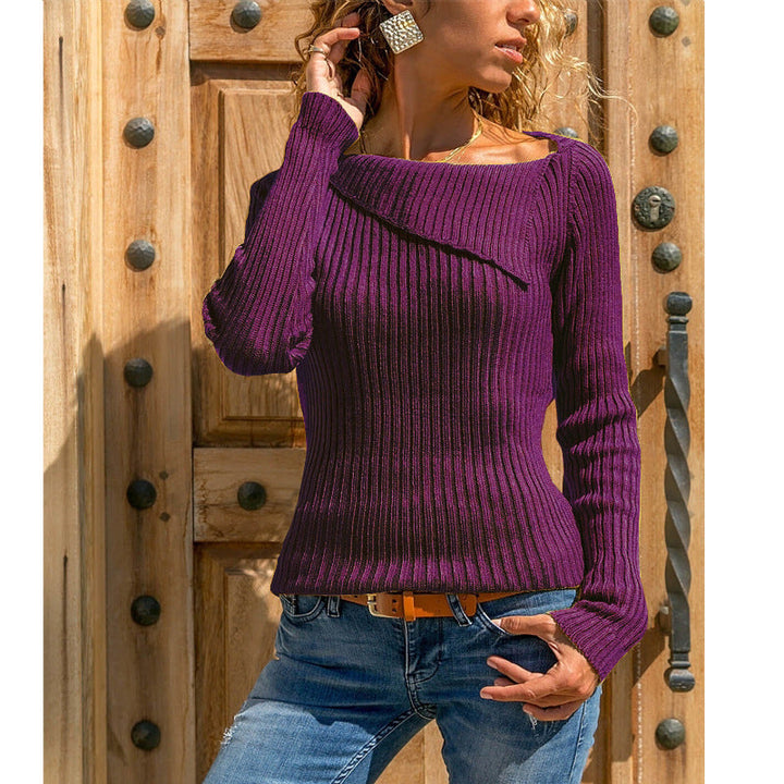 Levoire | Sweat D'Hiver Oversized Urbain Chic Purppura