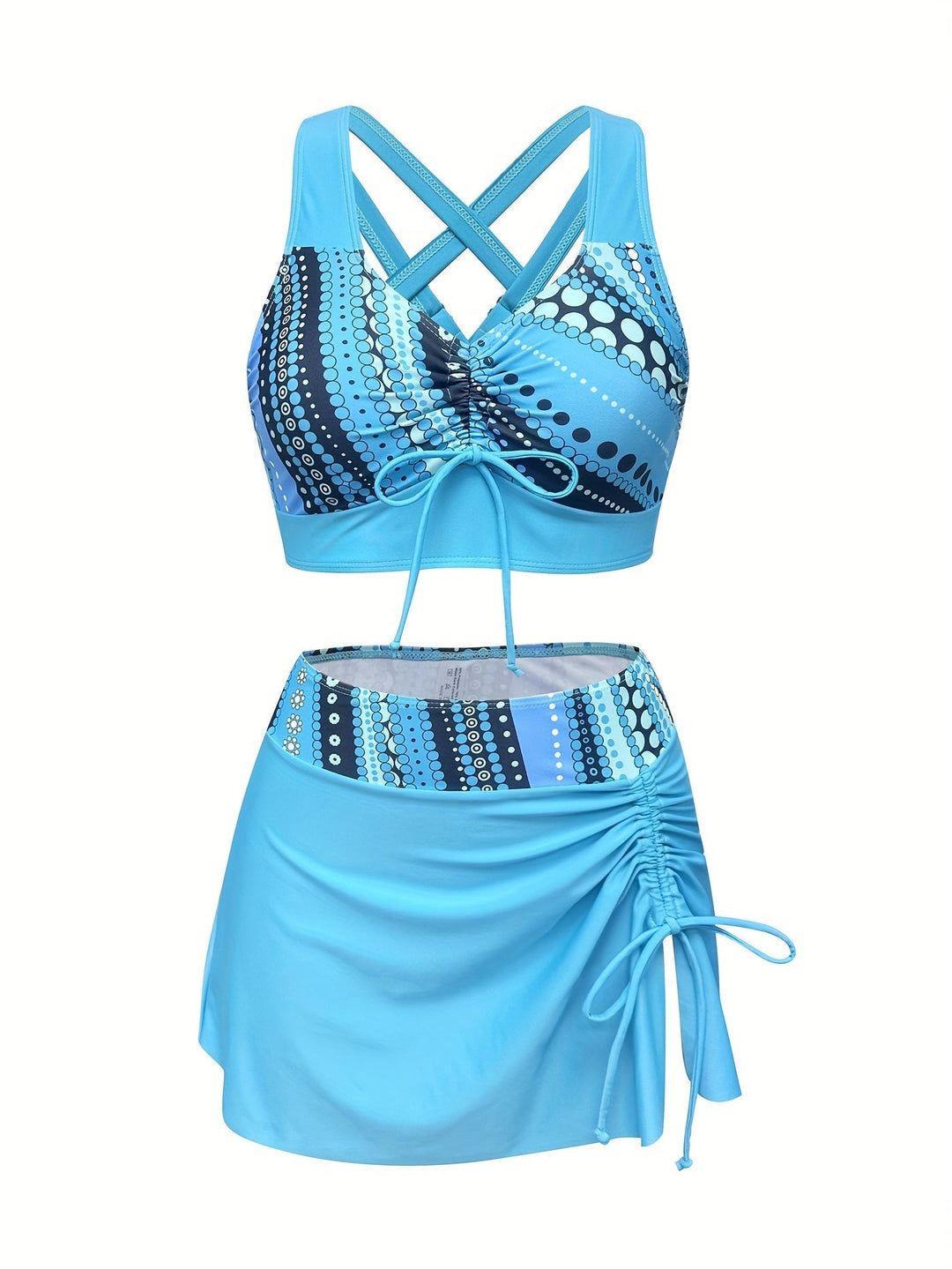 Levoire | Maillot De Bain Ensemble Avec Jupe Froncée Pour Femmes