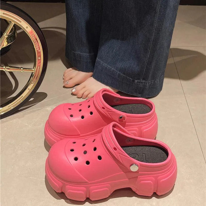 Levoire | Chaussons d'intérieur pour femmes Classiques Chaussures Nude Rose Rouge