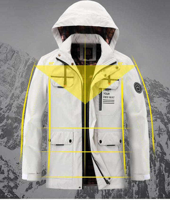 Levoire | Veste Pour Homme Avec Capuche Stylée Et Fonctionnelle