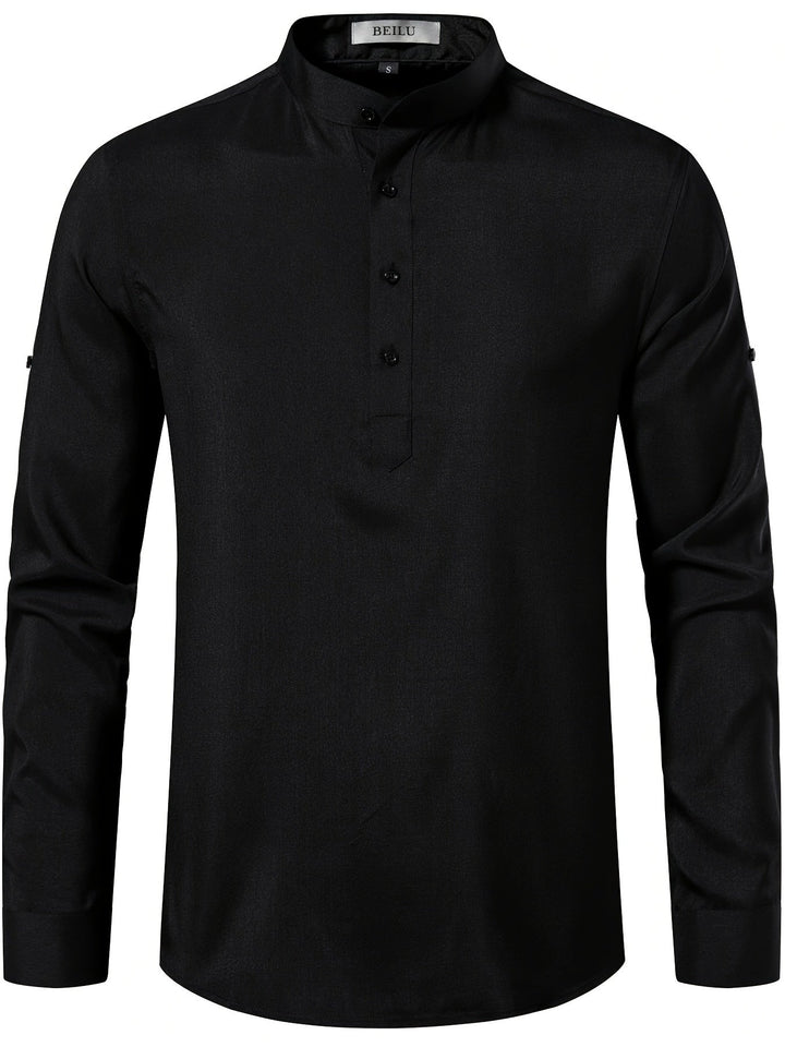 Levoire | Chemise Décontractée Légère À Manches Longues Pour Hommes