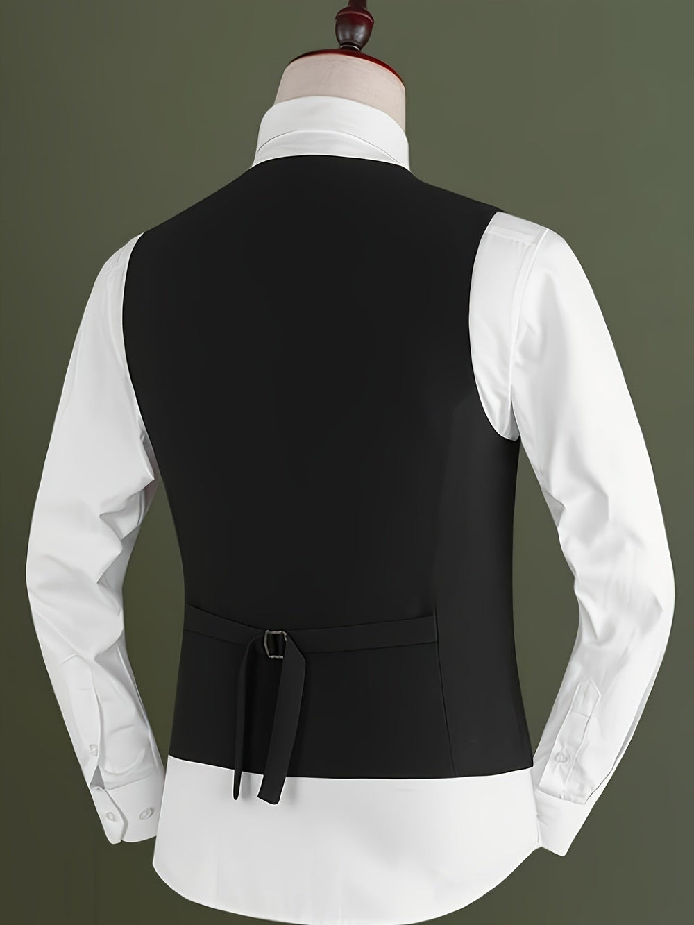 Levoire | Slim Fit V-Neck Gilet Pour Hommes Au Style Rétro