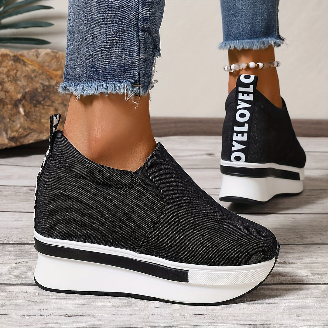 Levoire | Chaussure De Cheville En Denim Antidérapante Légère