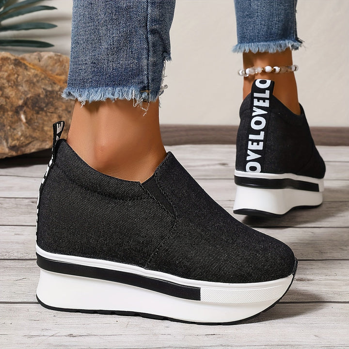 Levoire | Chaussure De Cheville En Denim Antidérapante Légère