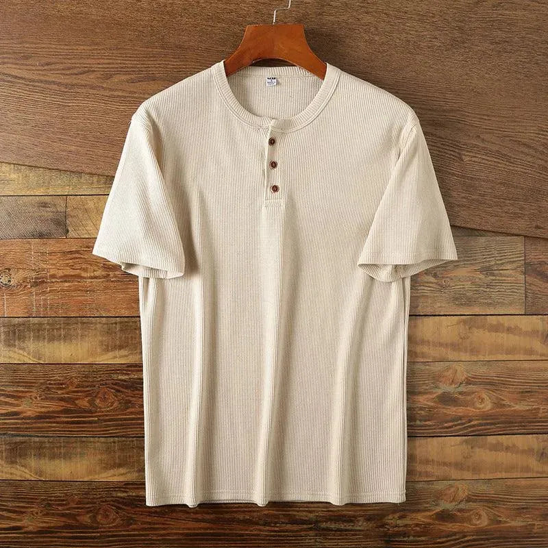 Levoire | T-shirt à manches courtes pour hommes Khaki