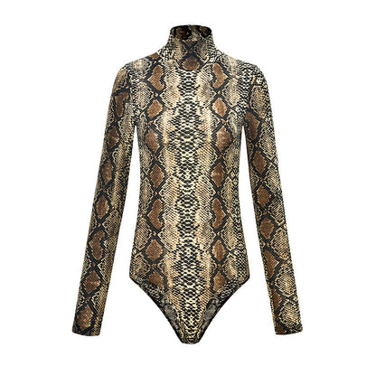 Levoire | Combinaison à motif léopard élégant Manipulation du serpent