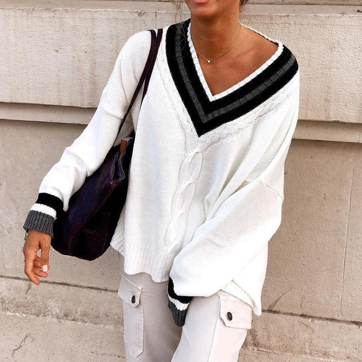Levoire | Pull En Laine À Col En V