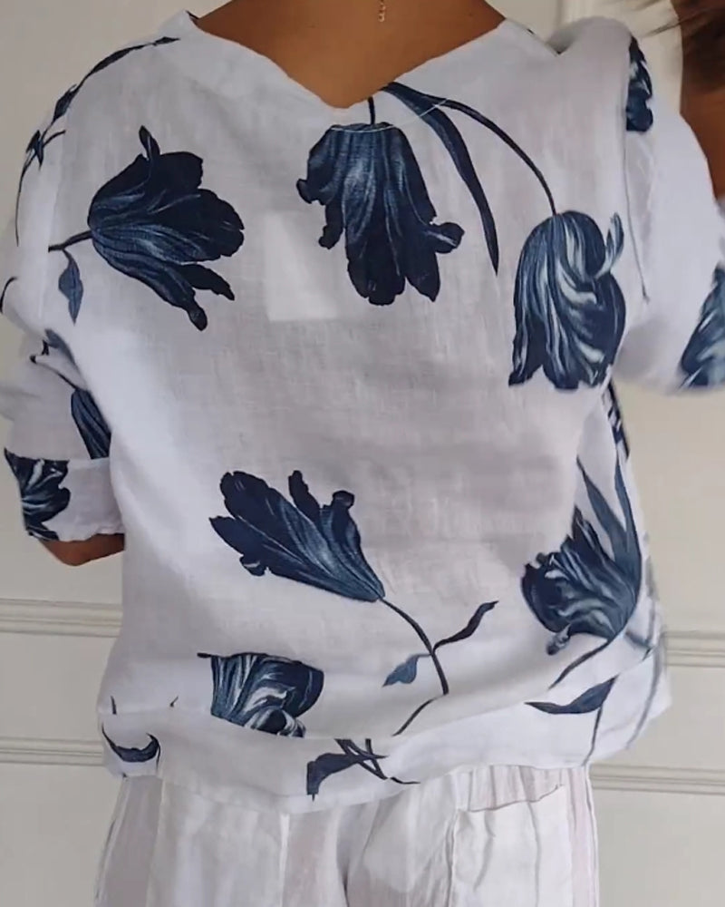 Levoire | Femmes Haut À Imprimé Floral