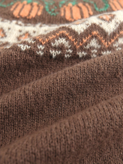 Levoire | Pull En Tricot À Col Rond Kürbis