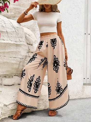 Levoire | Pantalon À Motif Tribal
