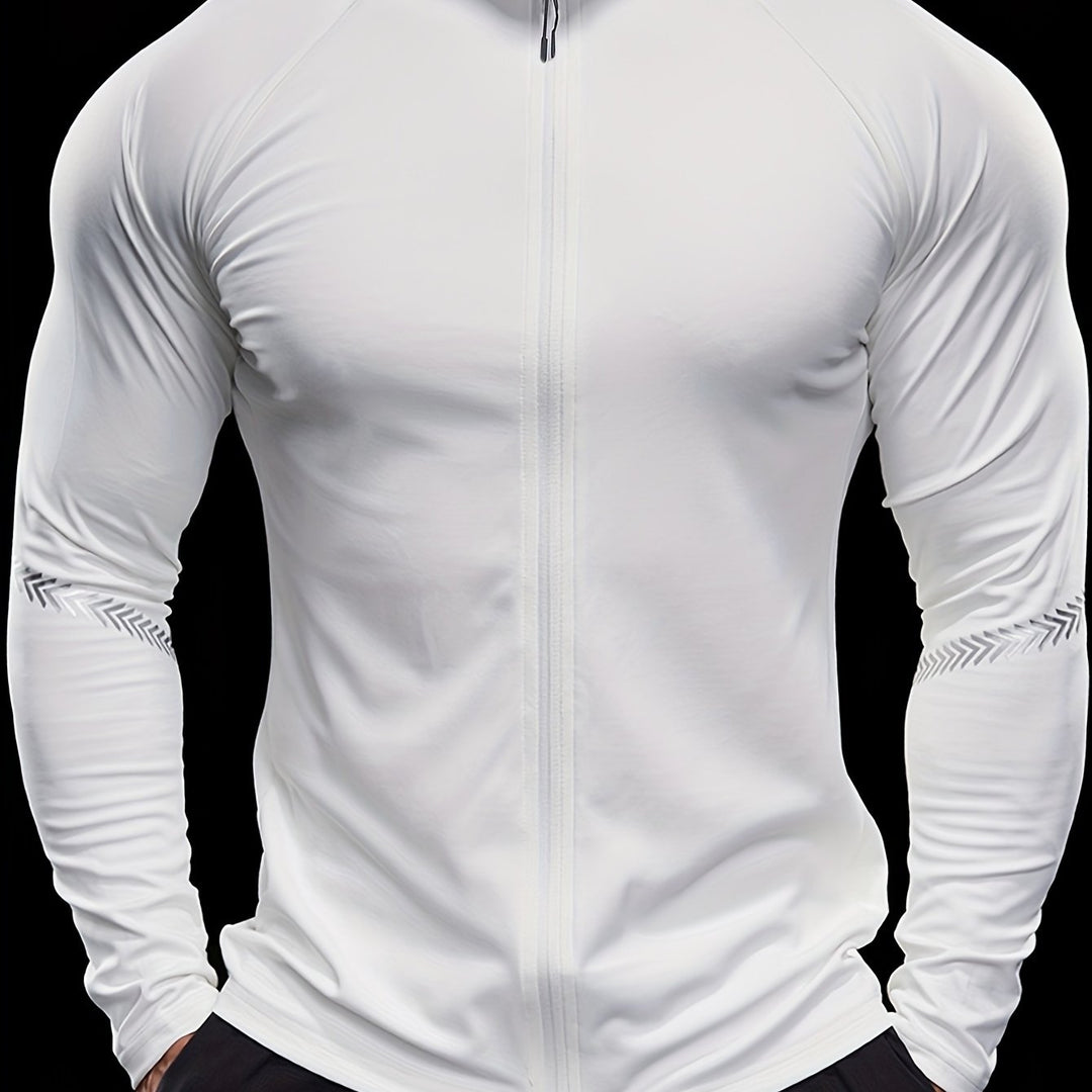 Levoire | Respirant, Veste Stretch Légère À Manches Longues Blanc