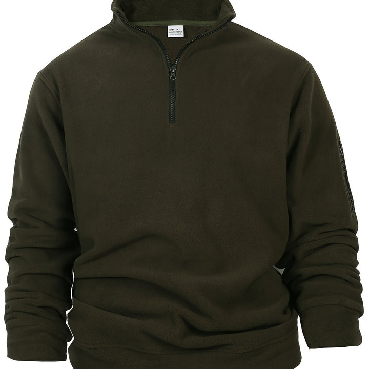 Levoire | Pull À Col Montant En Polaire Réversible