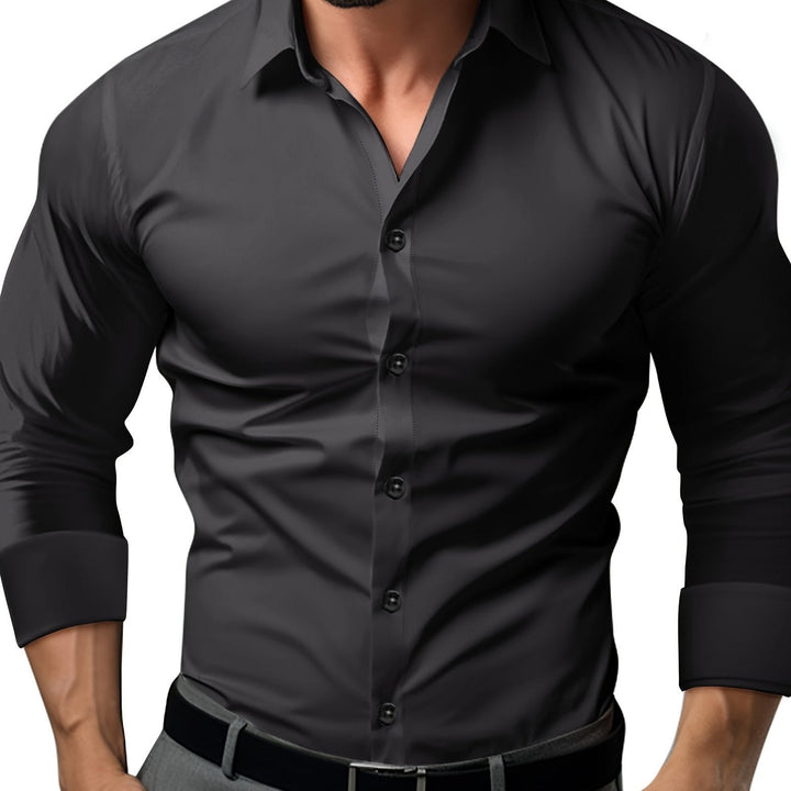 Levoire | T-Shirt Slim Fit Pour Hommes Conçu Dans Une Seule Couleur