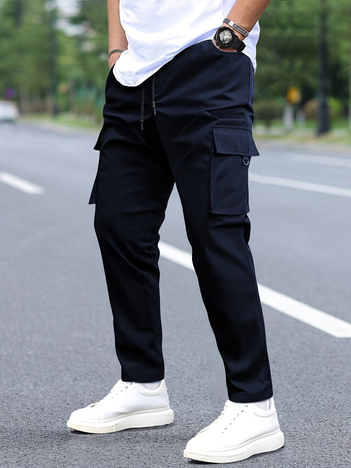 Levoire | Pantalons Cargo Pour Hommes Frais Avec De Nombreuses Poches