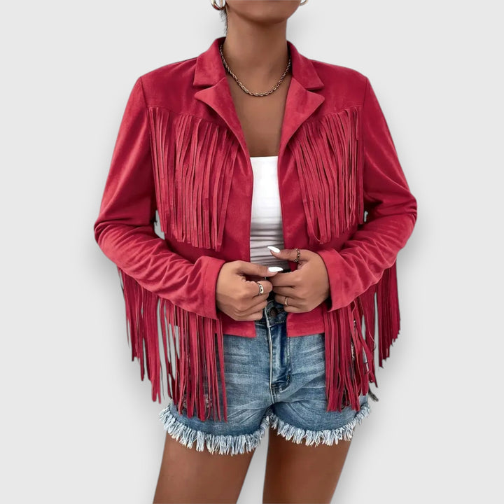 Levoire | Veste Avec Franges
