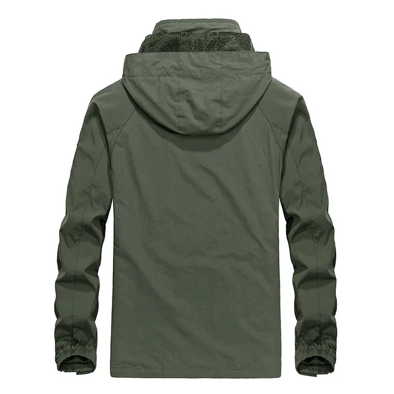 Levoire | Veste de randonnée imperméable avec capuche amovible