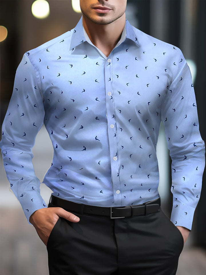 Levoire | Rento Chemise À Manches Longues Bleu clair