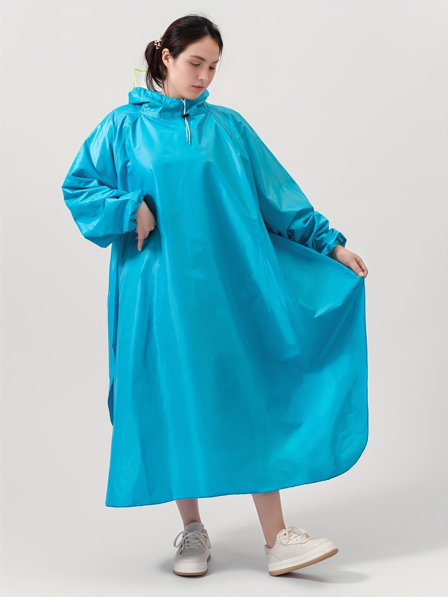 Levoire | Poncho De Pluie Unisexe Imperméable Avec Foulard