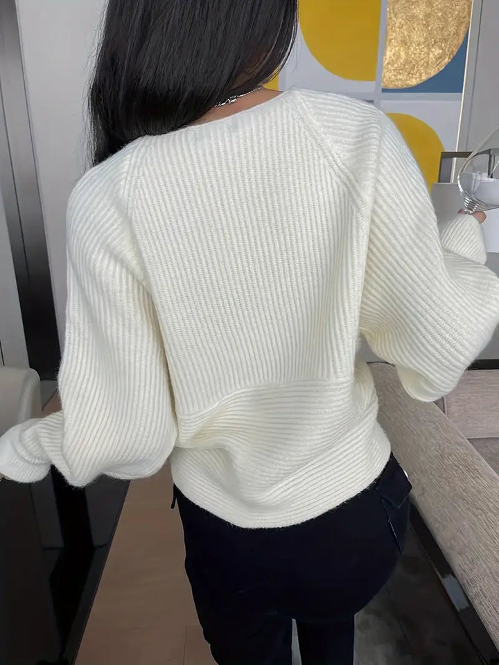 Levoire | Pull En Maille Croisé