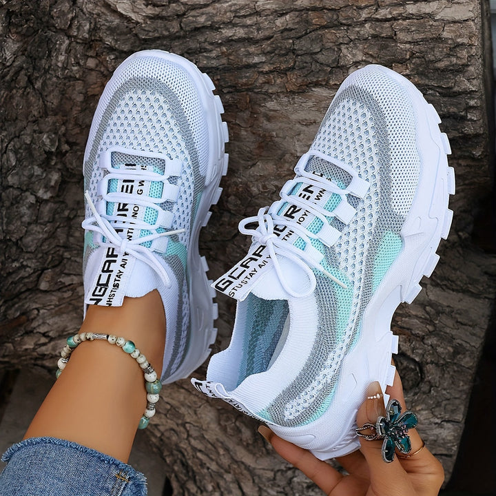 Levoire | Baskets Tricotés Colorblock