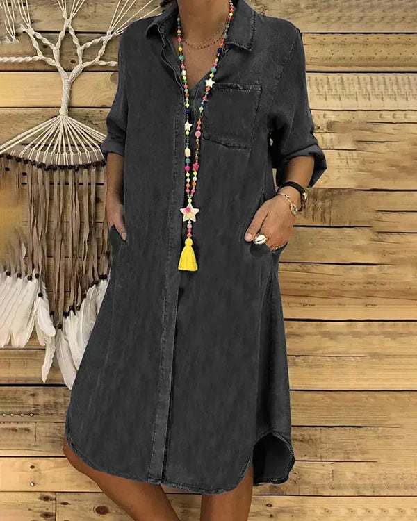 Levoire | Lefèvre - Élégante Robe D'Été Noir