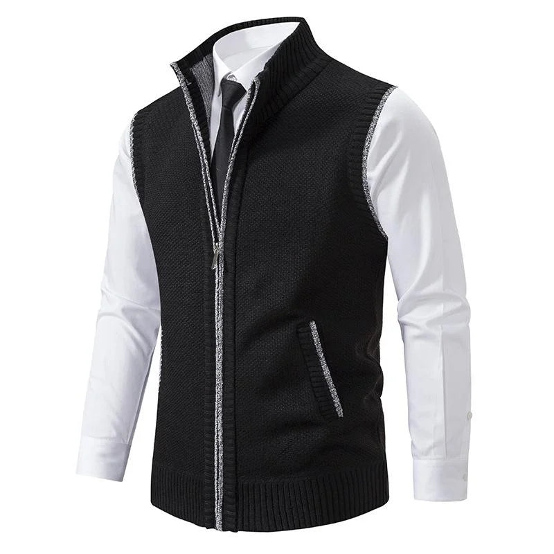 Levoire | Gilet Sans Manches En Polaire Noir