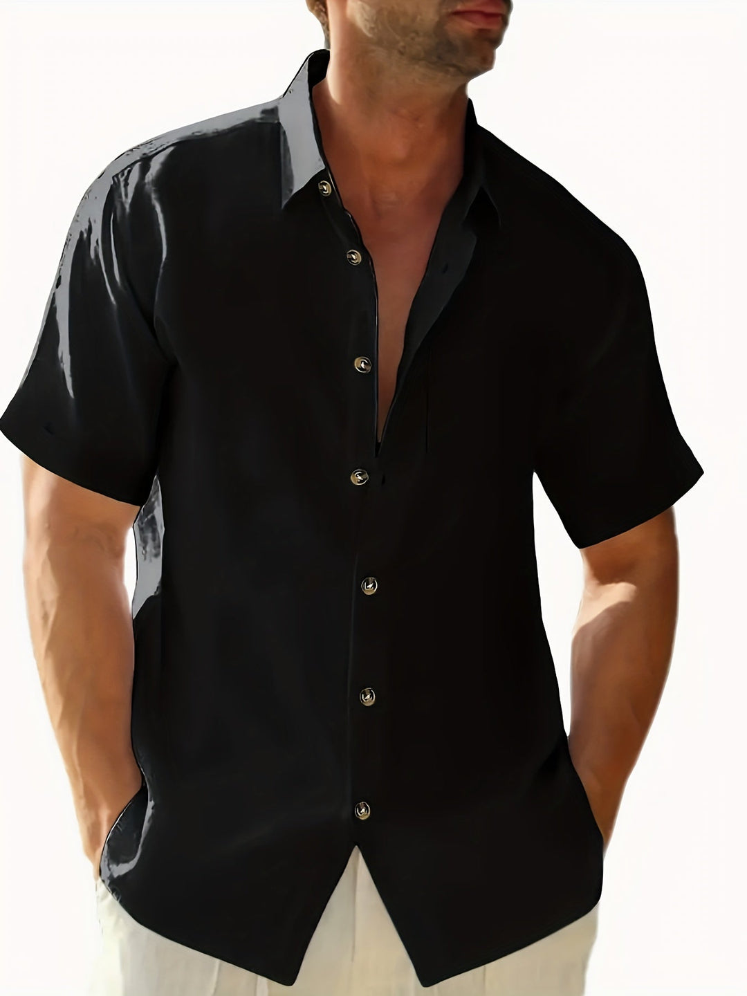 Levoire | Rento Shirt À Manches Courtes Noir