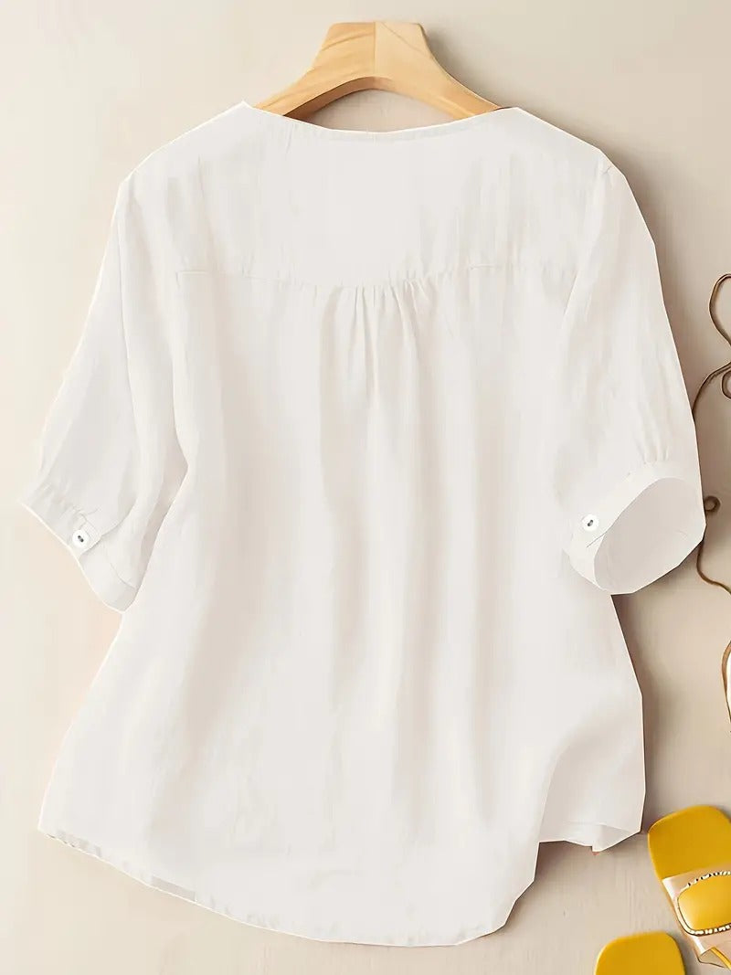 Levoire | T-shirt vintage à col en V