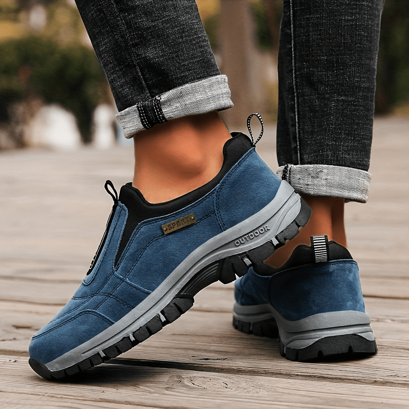 Levoire | Chaussures De Randonnée Slip-On Durables Bleu