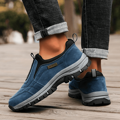 Levoire | Chaussures De Randonnée Slip-On Durables Bleu