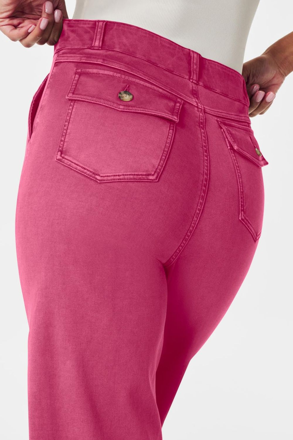 Levoire | Jean Taille Haute Avec Poches Classiques, Élégant Et Polyvalent
