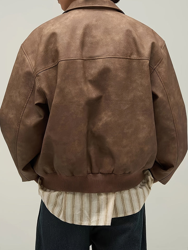 Levoire | Brun Collection De Vin Inspirée Hommes Veste