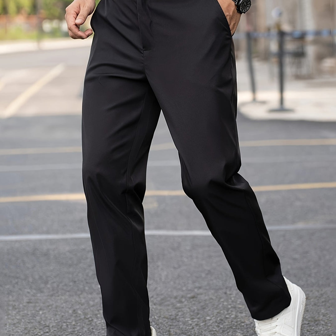 Levoire | Pantalon De Magasin De Vêtements Slim Fit Polyvalent