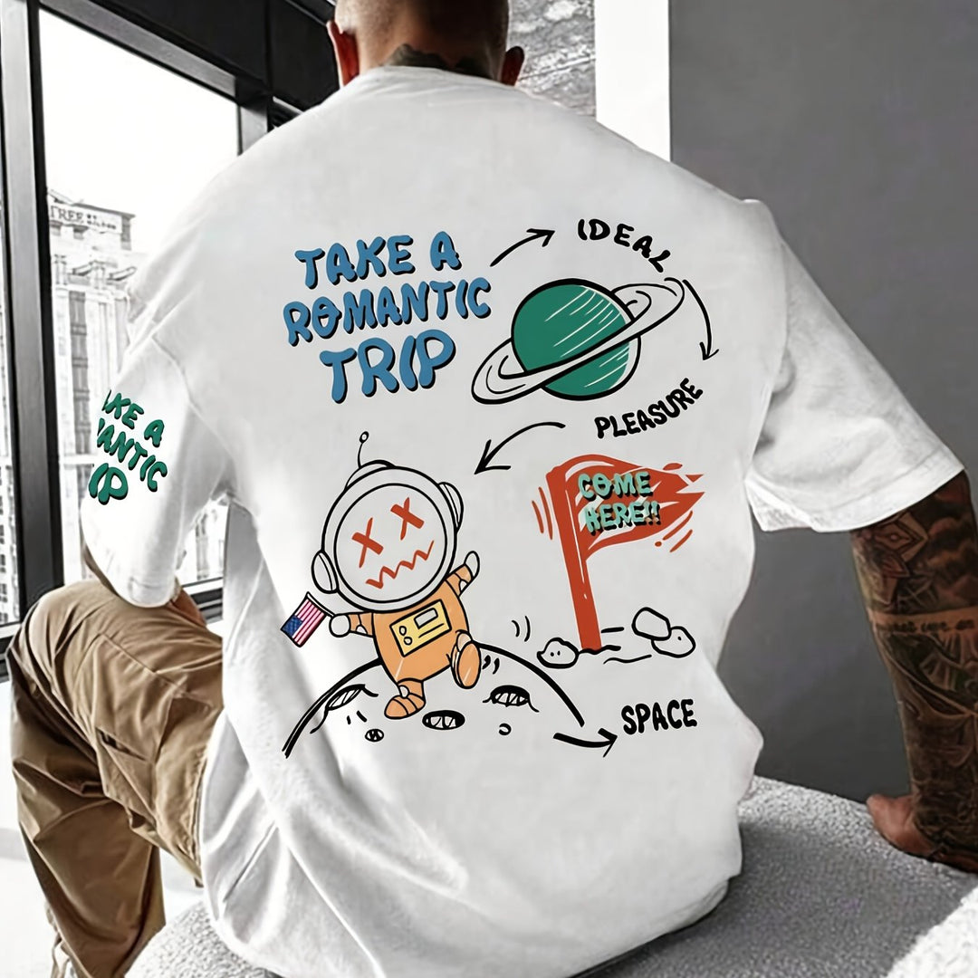 Levoire | T-Shirt Homme Avec Motif D'Astronaute