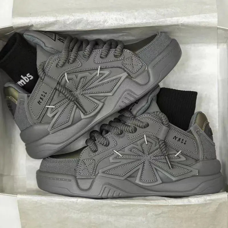 Levoire | Baskets de loisirs pour hommes Noir et Gris