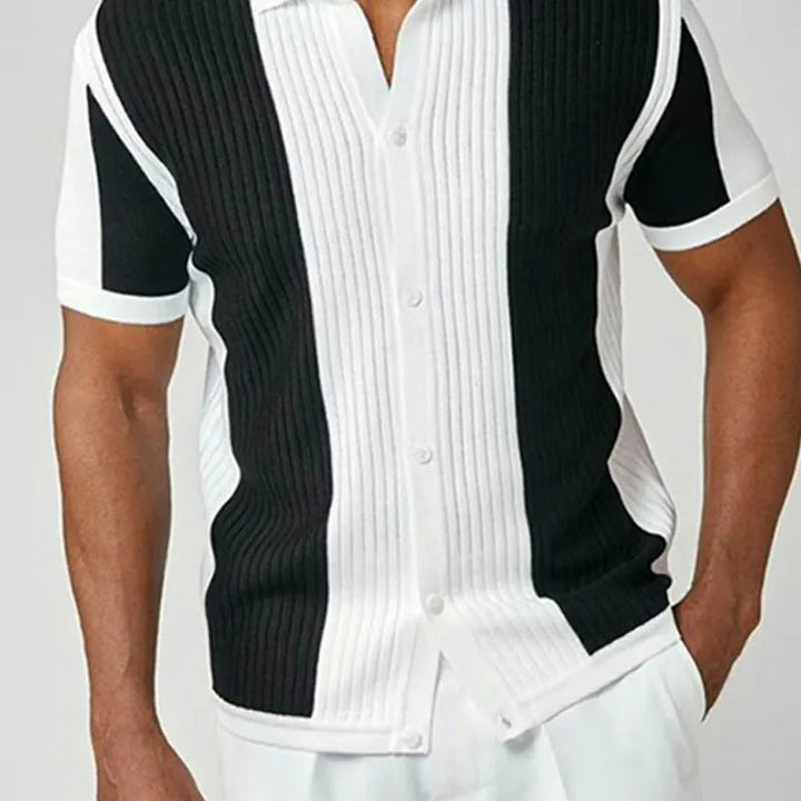 Levoire | Polo à manches courtes avec Design Moderne et Couleurs Accrocheuses pour le Printemps