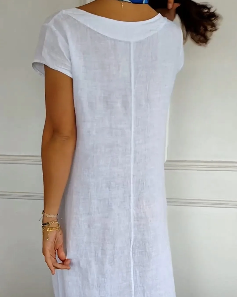 Levoire | Robe En Coton Décontractée