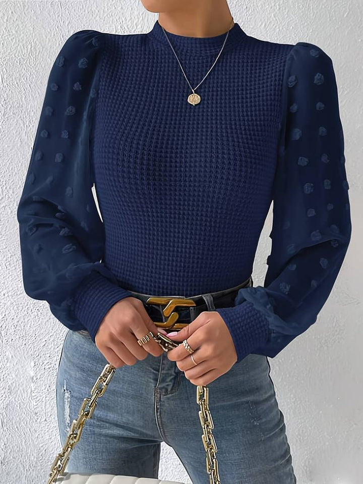 Levoire | Pull À Manches Bouffantes En Mesh